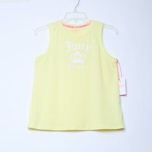 Juicy Couture Sport Yellow Pink Running Yoga Tank Top NWT Small